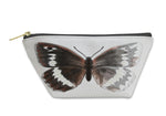 Accessory Pouch, Butterfly Brintesia Circe Unfinished Watercolor Drawing Imitati