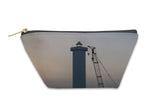 Accessory Pouch, Lighthouse In The Port At Sunset