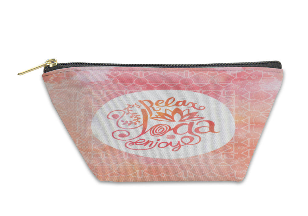 Accessory Pouch, Yoga Illustration