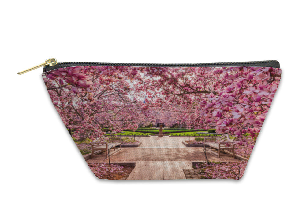 Accessory Pouch, Smithsonian Washington Dc Spring Foliage Near National Mall
