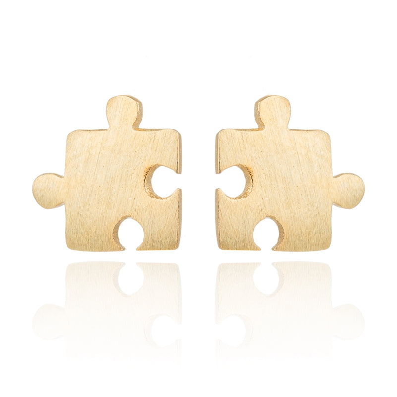 Puzzle Toys Stud Earrings - Stones & Vine